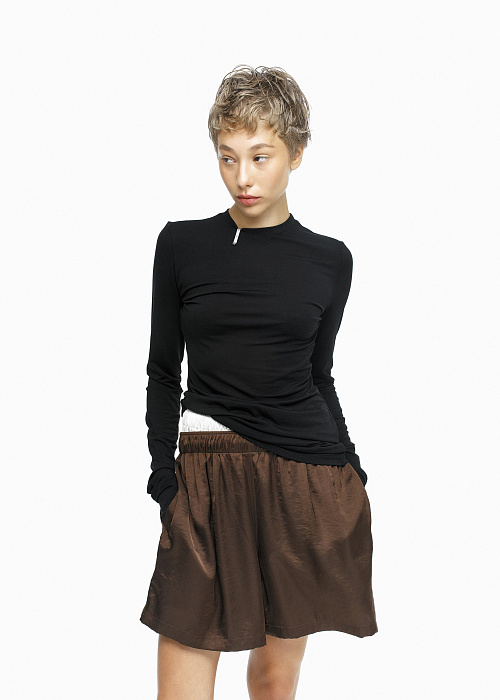 Лонгслив Slim из тенсела